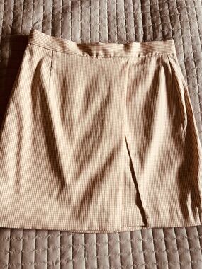 Alex Marie Gingham Wrap Pencil skirt 6